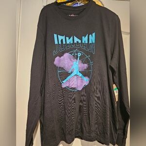 Air Jordan Dri-fit long sleeve t shirt Size xl nwt